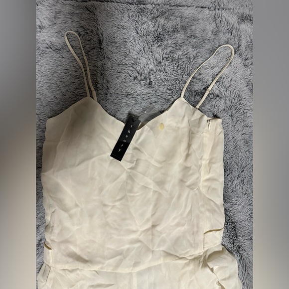 Theory Stassia Double GGT Ivory Jumpsuit - Picture 3 of 6